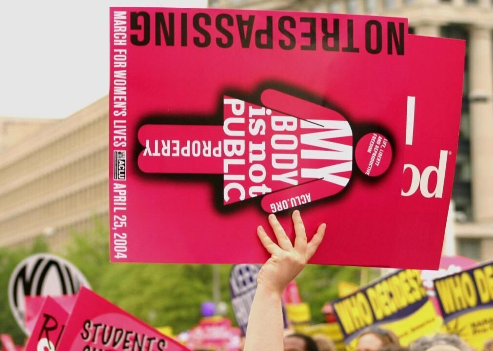 2004: March for Women's Lives takes place